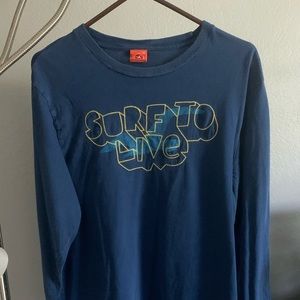 Hollister Long Sleeve Shirt - Surf